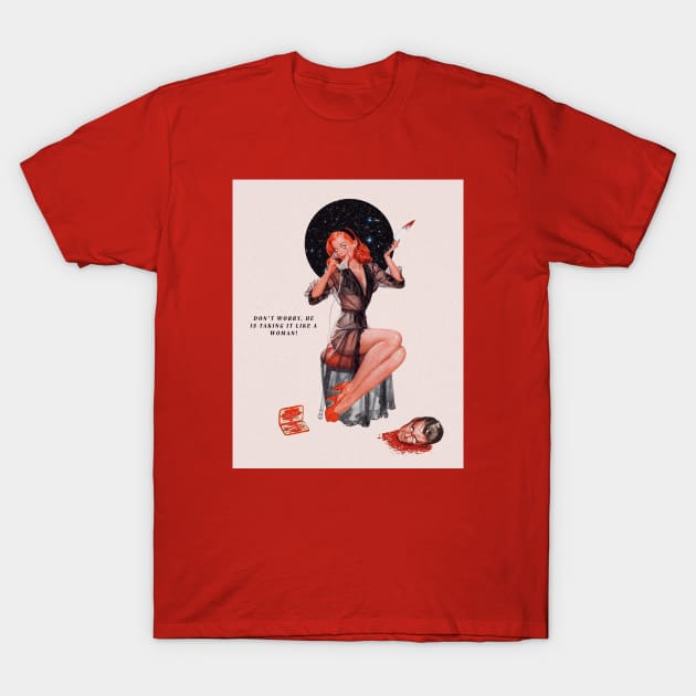 Like a women T-Shirt by Winn Prints